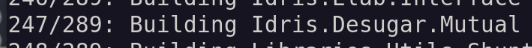 247/289: Building Idris.Desugar.Mutual