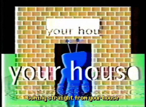 the "coming straight from YOUR house" part of Tenna's feature presentation